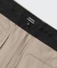 MUSINSA STANDARD Tapered Hidden Banding Crop Slacks [Beige]
