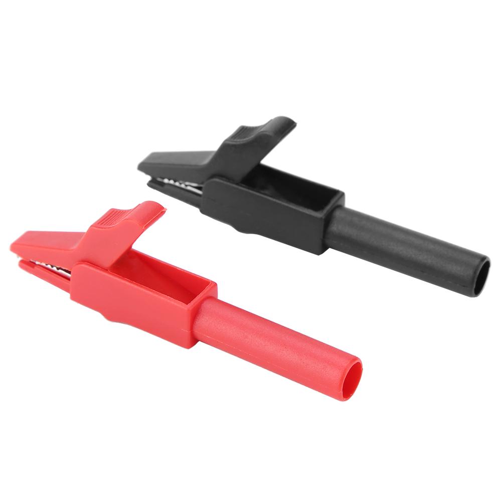 Clamp with Saw Teeth,   Insulated   Clip,  Clip, Suitable for   Use, for 4mm Banana Plug