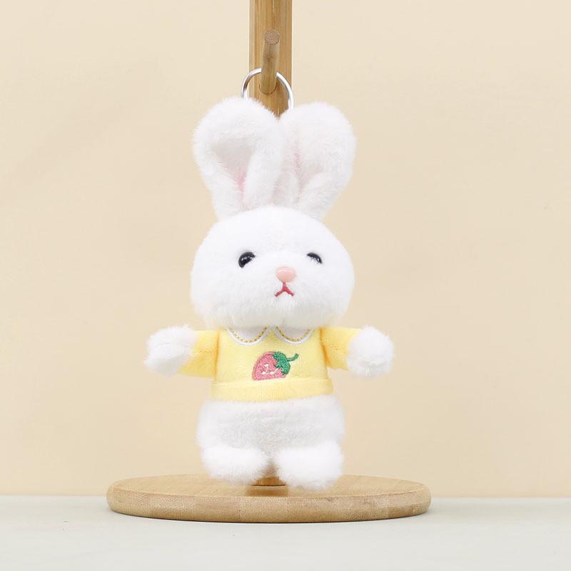 Plush Bunny Keychain With Carrot Design For Kids And Teen Gifts