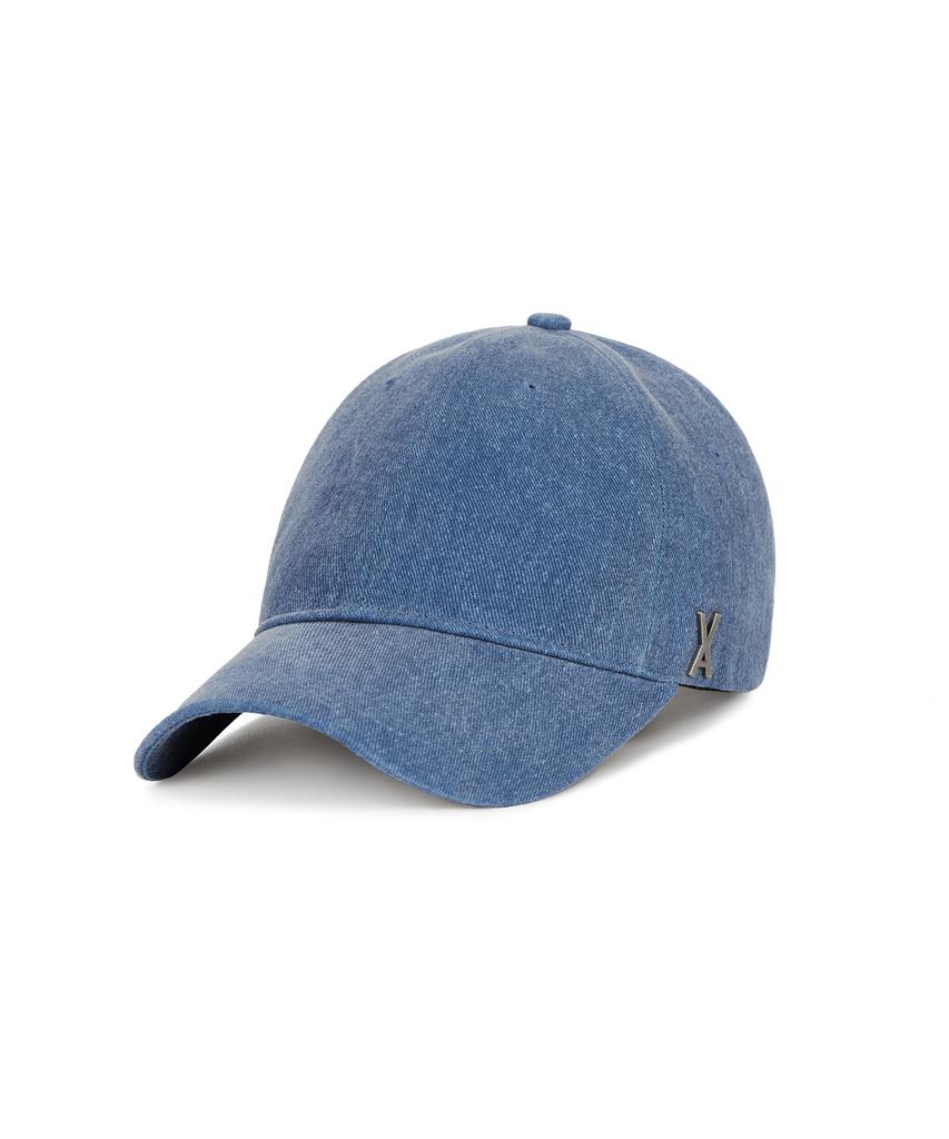 Bajal Va Studded Pigment Ball Cap Blue