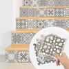 Tile Stickers Waterproof Kitchen Retro Moroccan Self Adhesive Bathroom Decal Vinyl Peel And Stick Wall Decoration Wallpaper NONE