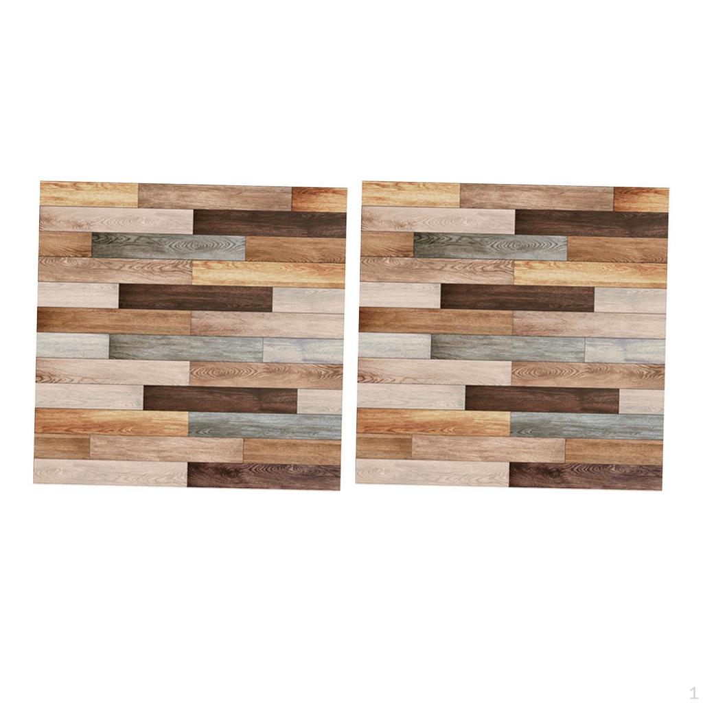 1:12 Dollhouse Sticker Floorboards Miniature Furniture Floor Sheet Mini