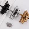 Heavy Duty Self Closing Wood Door Closers Self-Closing Spring Door Hinges 90 Degree Positioning Automatic Hinge Hardware