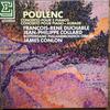 LP Record FRANCIS POULENC  FRANOISREN DUC  Concerto Pour 2 Pianos  Concerto P NUM75203 Erato 1986 France Classical Used