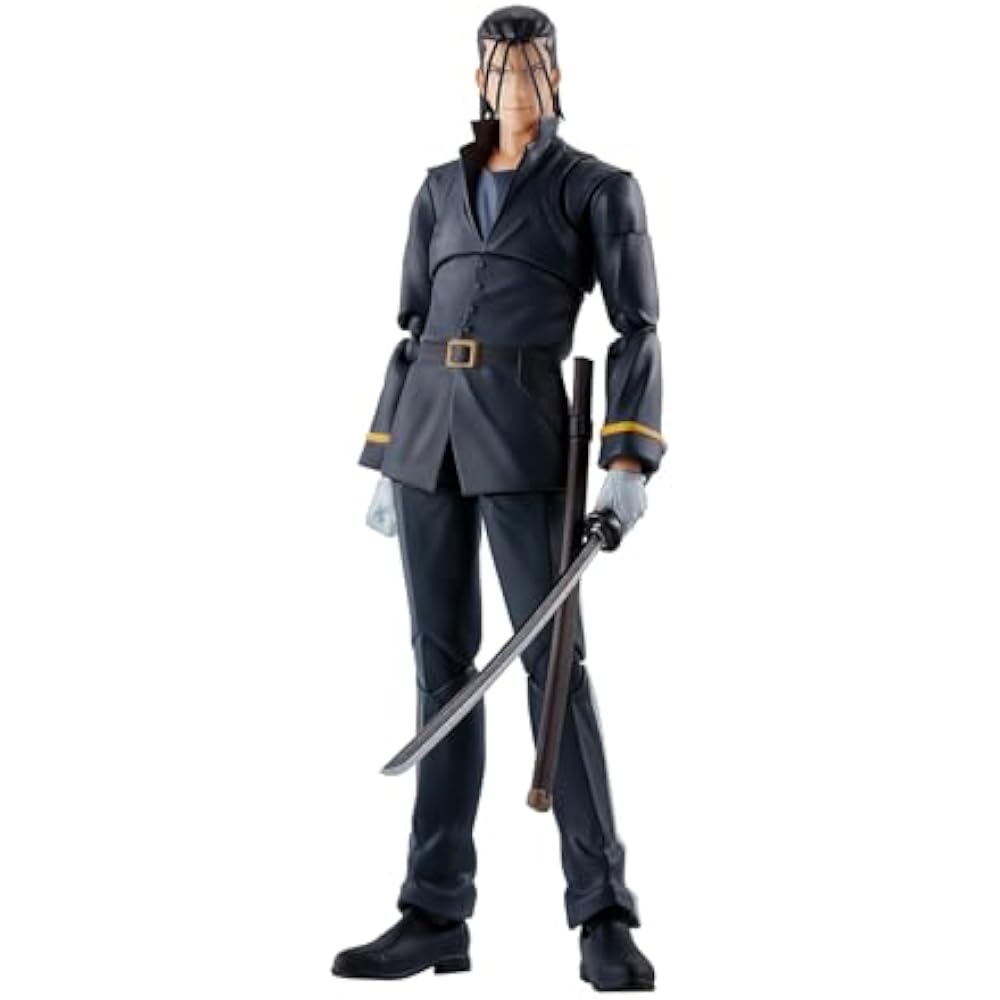 TAMASHII NATIONS S.H. Figuarts Rurouni Kenshin -Meiji Kenkaku Roman Tan- Saito Hajime Approx 165 ...