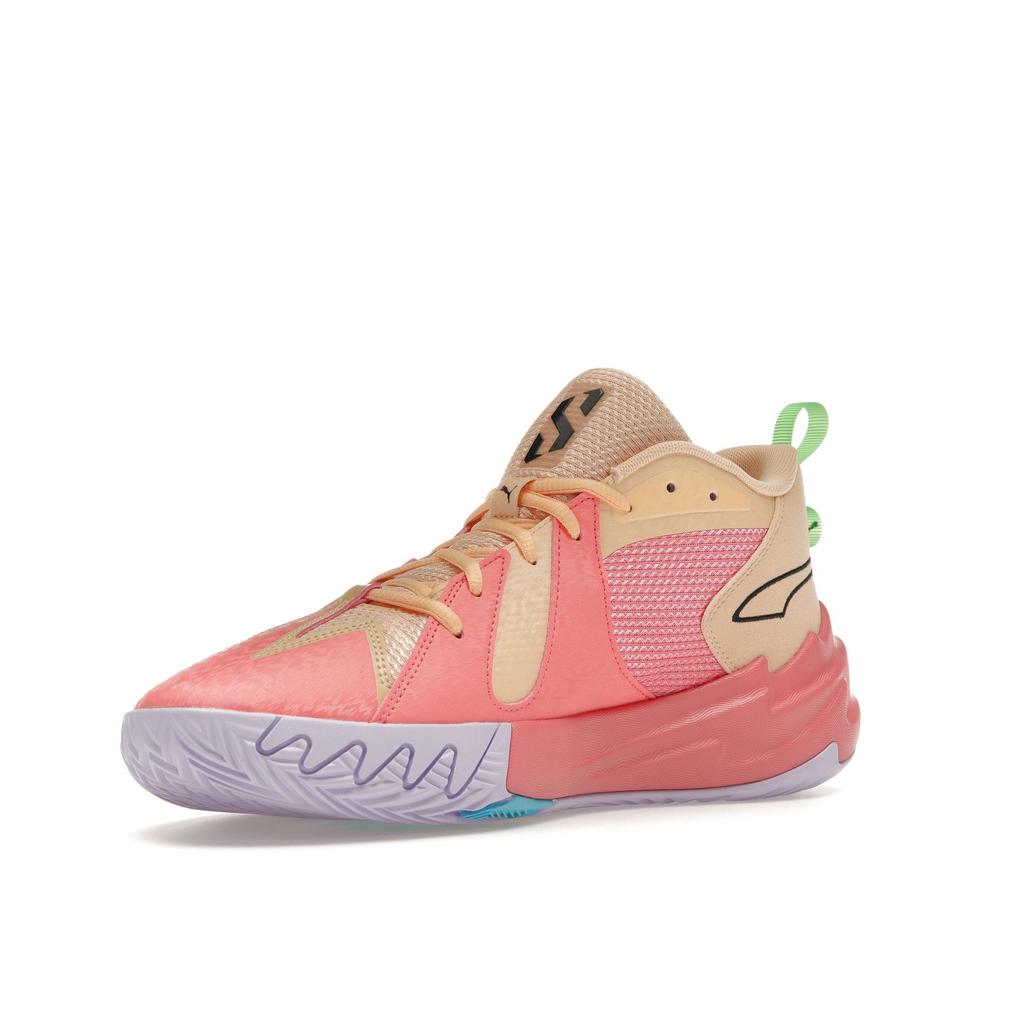 Puma Scoot Zeros Georgia Peach Men Sneakers Pink Passionfruit Green 379908-07