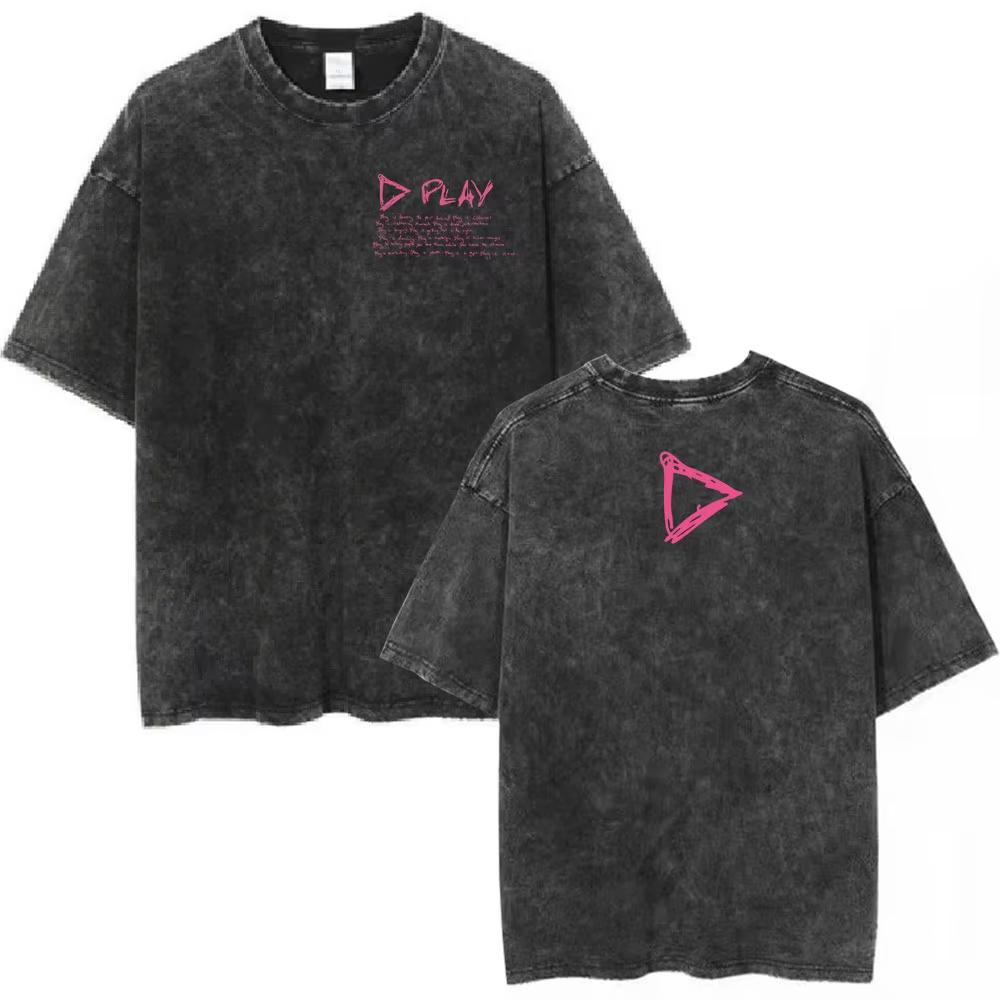 Ed Sheeran Loop Tour Australia and New Zealand Tour Merch Washed T Shirts Fans Gifts Men Women Fashion Cotton Cozy Tshirts