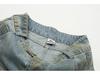 Unisex Retro Distressed Wide-Leg Jeans - Loose Fit, Floor-Length