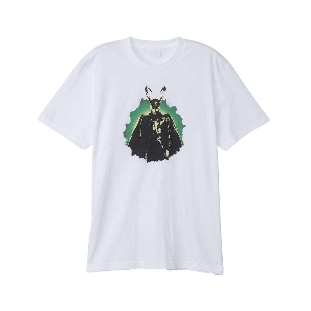 Small Planet Marvel 50 Design T-Shirt 38/Loki/Green, Size L, White