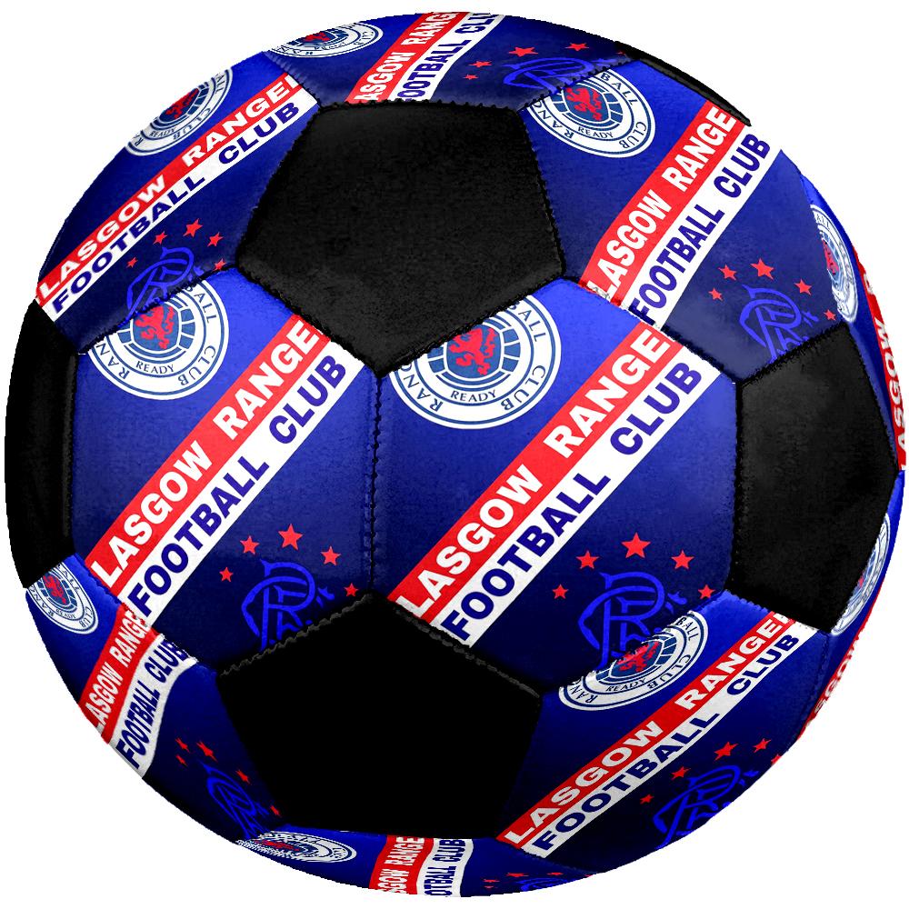 Rangers F.C Theme Size 5 Soccer Ball, Suitable for Both Indoor and Outdoor Matches, a Gift Suitable for Everyone.