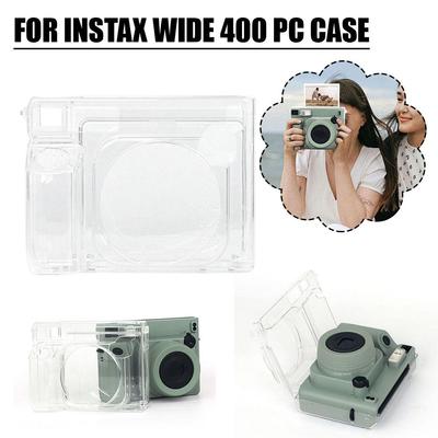 Pevné pouzdro Pro Instax WIDE 400 Průhledné pouzdro Kryt na fotoaparát Ochranné pouzdro Kůže Tělo Krystal A Q7V5