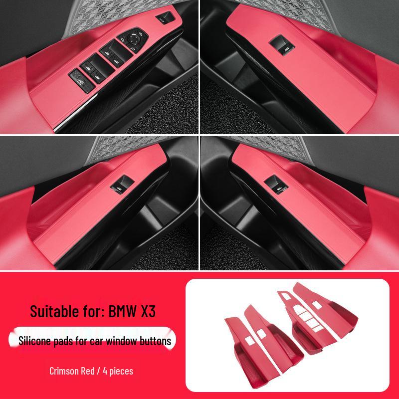 Interior Upgrade Kit for BMW X5, X6, X7 (2019-2025): Window Button Frames & Lift Panels