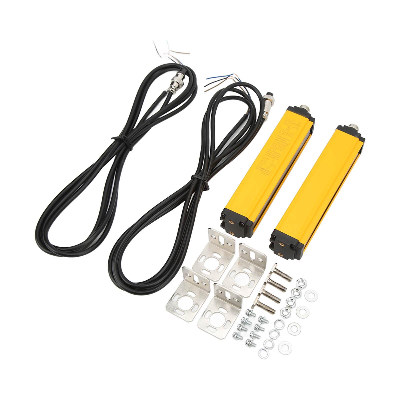

Light Curtain Sensor BEM0620‑A‑100NB Safety Photoelectric Beam Sensor Protective Screen 20mm Beam Spacing