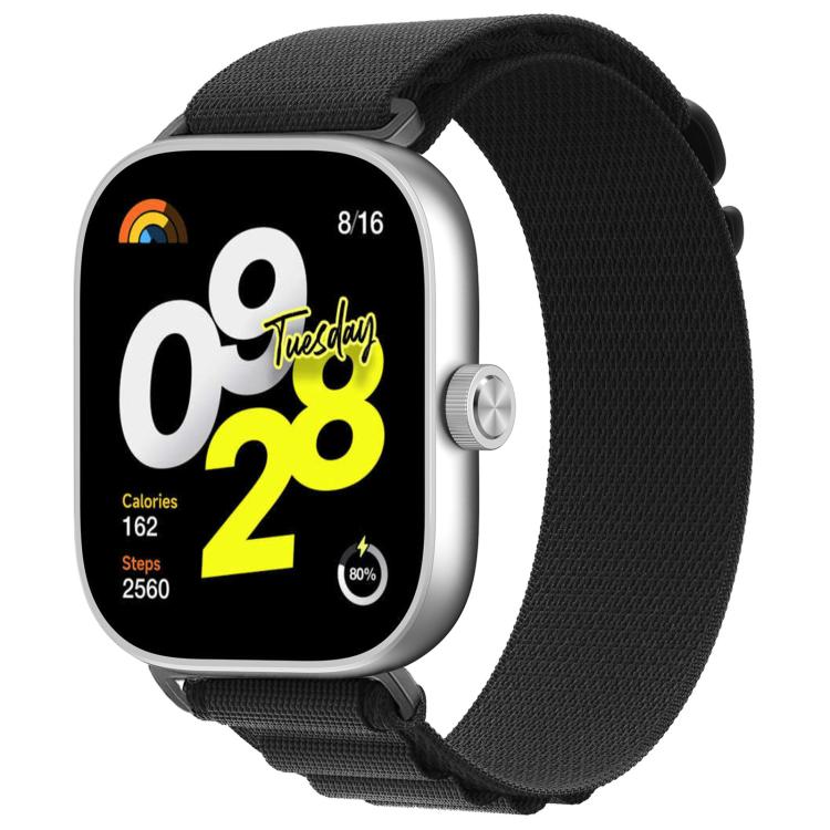 Alpine Nylon Loop Sport Watch Band For Xiaomi Band 10 Pro / Redmi Watch 6 / 5, Adjustable Breathable Replacement Wrist Strap