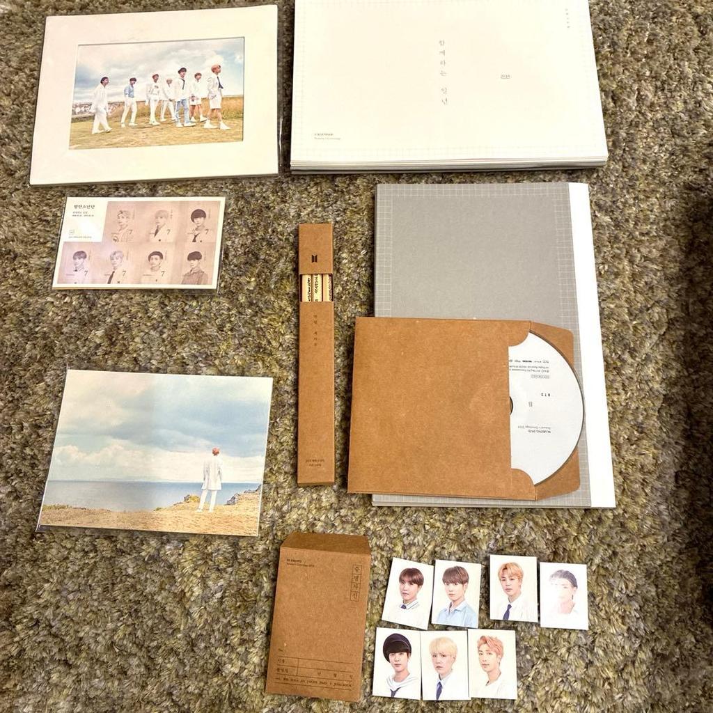 [USED] BTS Official 2018 SEASON'S GREETINGS Sea Greetings