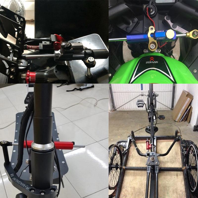 CNC Universal Aluminum Motorcycle Steering Damper Stabilizer Fit For Yamaha MT09 MT07 YZF R1 R6 R3 R7 R9 FZ1 XJR1300 Tracer 9GT