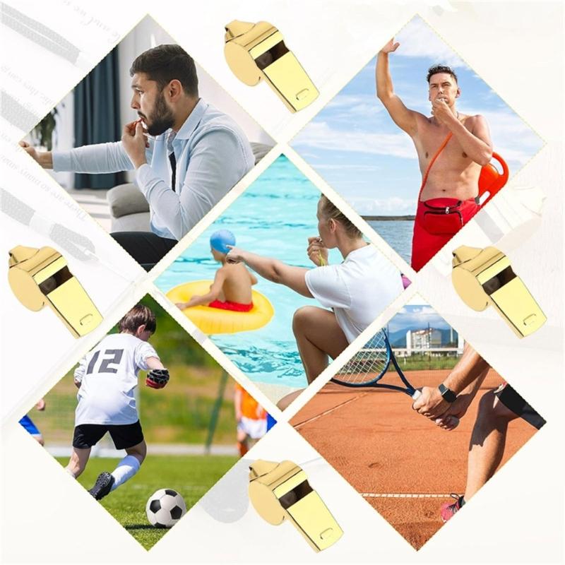 Sports Referee Whistle Basketball Sports Training Football Whistle Camping Survival Whistle Emergency Lifesaving Whistle