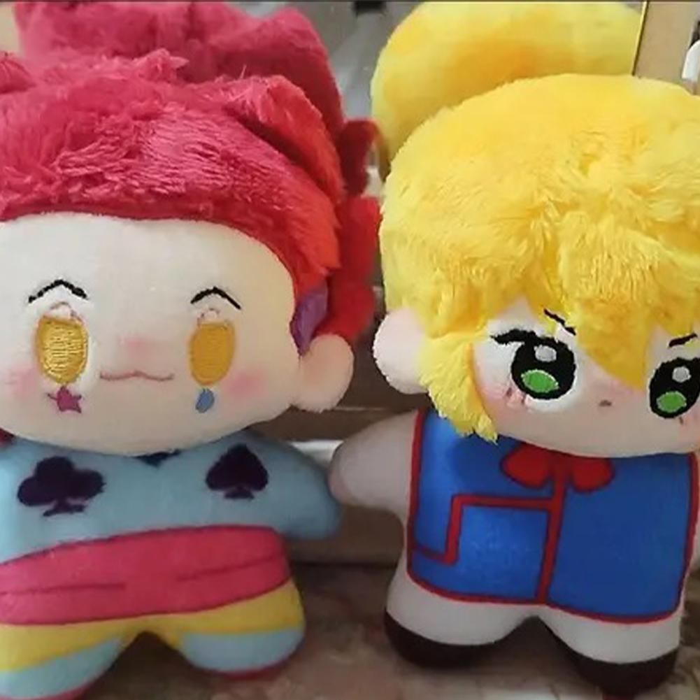 HXH Anime Plush Doll Toy Gon Freecss Killua Zoldyck plush Cosplay Stuffed Doll Starfish Body cotton Pendant Keychain Pillow Gift