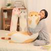 50/70/90/110/130cm Giocattoli Peluche Gatto Lungo Morbido Carino Divertente Pausa Ufficio Cuscino per Riposo Letto Sonno Decorazione Casa Bambola per Bambini Ragazza Regalo