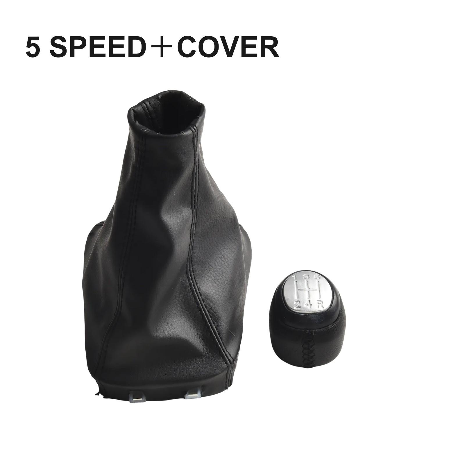 Gear Shifter Replacement Kit for For SAAB Models  03  12 Sleek Black Design 5 speed＋cover
