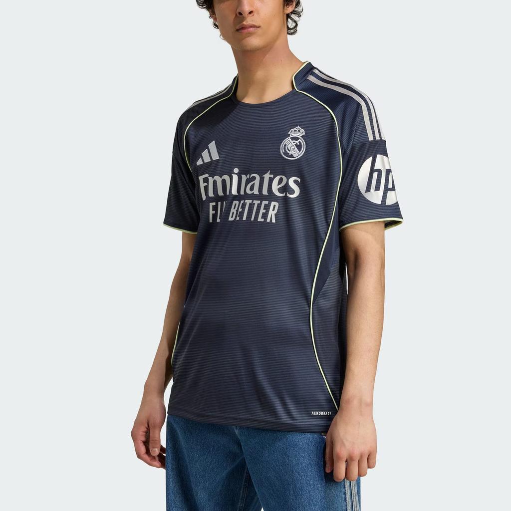 Adidas REAL MADRID 25/26 AWAY Soccer Jersey Men's JJ4182