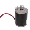 12V 120W Brushed Motor High Speed 5000RPM Small Brushed Motor with D Shaft for Electric Scooters Motorcycles DIY Generator