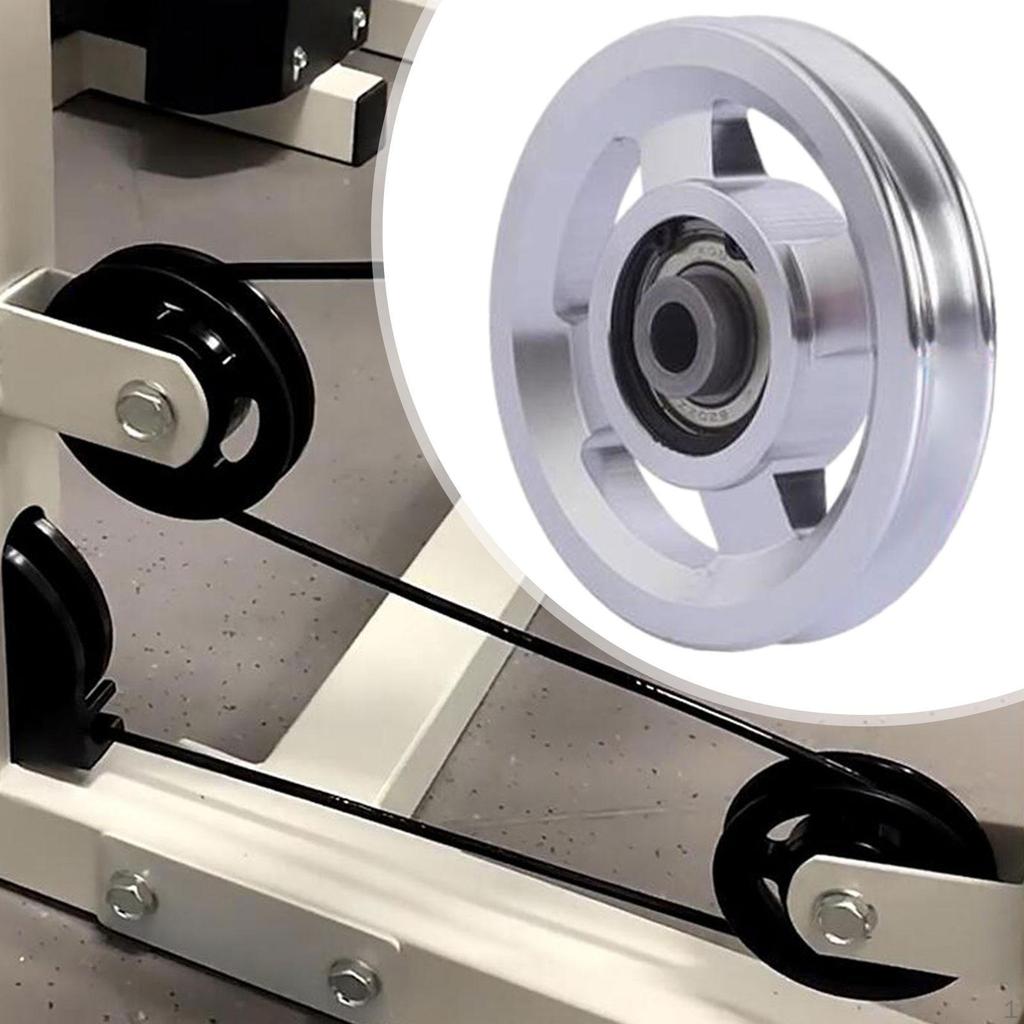 Aluminium Alloy Bearing Pulley Wheel, Durable Gym Cable Fitness Equipment Accessories