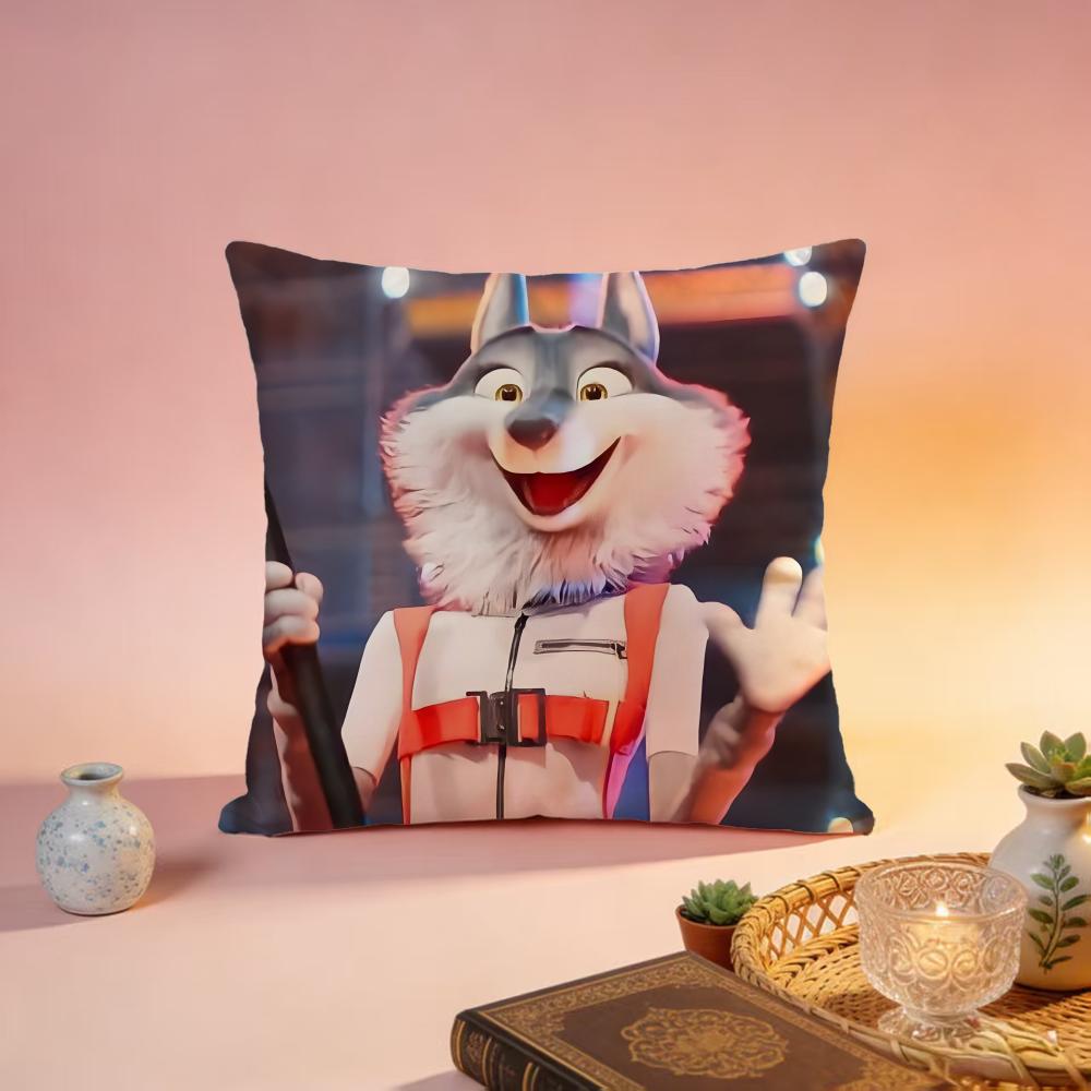 

Fashion SSinging Cushion Cover Premium SkinFriendly Pillow Case MultiPurpose for Home Office Travel 30X30cm