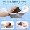 Pulatree New Odorless Orthopedic Pillow For Neck And Shoulder Pain Memory Foam Neck Pillow Ergonomic Sleeping Cervical Pillow