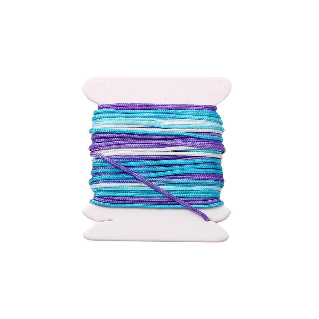 5-50m/lot 0.8mm Cotton Cord Nylon Cord Thread String DIY Beading Braided Bracelet Jewelry Making