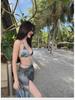 2024 Women's Sexy Slimming Bikini Set: 4-Piece, Long Skirt, European & American Style, Perfect for Vacation