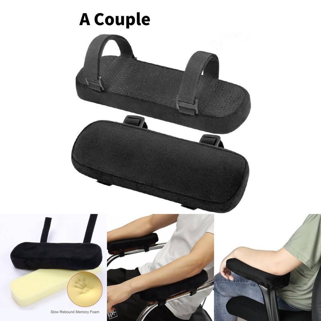 Minimalist Office Chair Armrest Cushion With Memory Foam For Gaming And Work Comfort