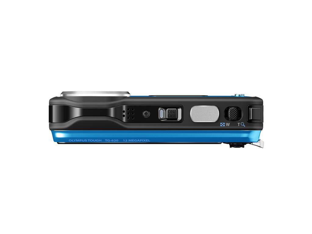 OLYMPUS Digital 12 5m Drop Blue TG-620 Camera, Megapixels, Waterproof, 1.5m Resistant, Back-Illuminated CMOS,