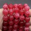 Natürliche Rote Lose Runde Perle Dialogit für Armband Halskette DIY Schmuckperlen
