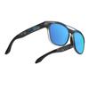 RUDYPROJECT SpinAir 59 Sports Demi Gray Laser 52mm Lens Sunglasses, Matte/Multi Blue, Width, SP593928-0000