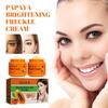 Papaya Freckle Cream Pigmentation Control for Face Moisturizing Brightening Day Cream for Dark Age Spots