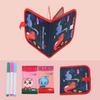 Children Drawing Book with Pens 6/10/14/16 Pages Erasable Painting Book Toddlers Boys Girls Educational