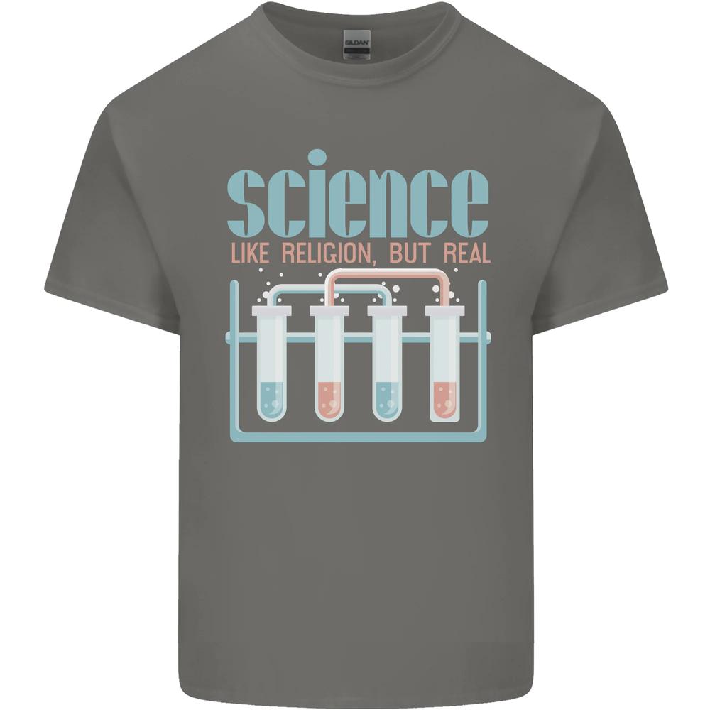 Science Like Religion Atheist Atheism Evolution Unisexs Cotton TShirt Tee Top