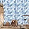 Geometric and colorful rhombus wallpaper for living room and bedroom 50x1000