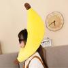 [Egao Ichiban] Cosplay Banana Hat, Funny Costume for Halloween, School Festivals, Yellow, Unisex, Adult Size [A273-09] (4) 60cm