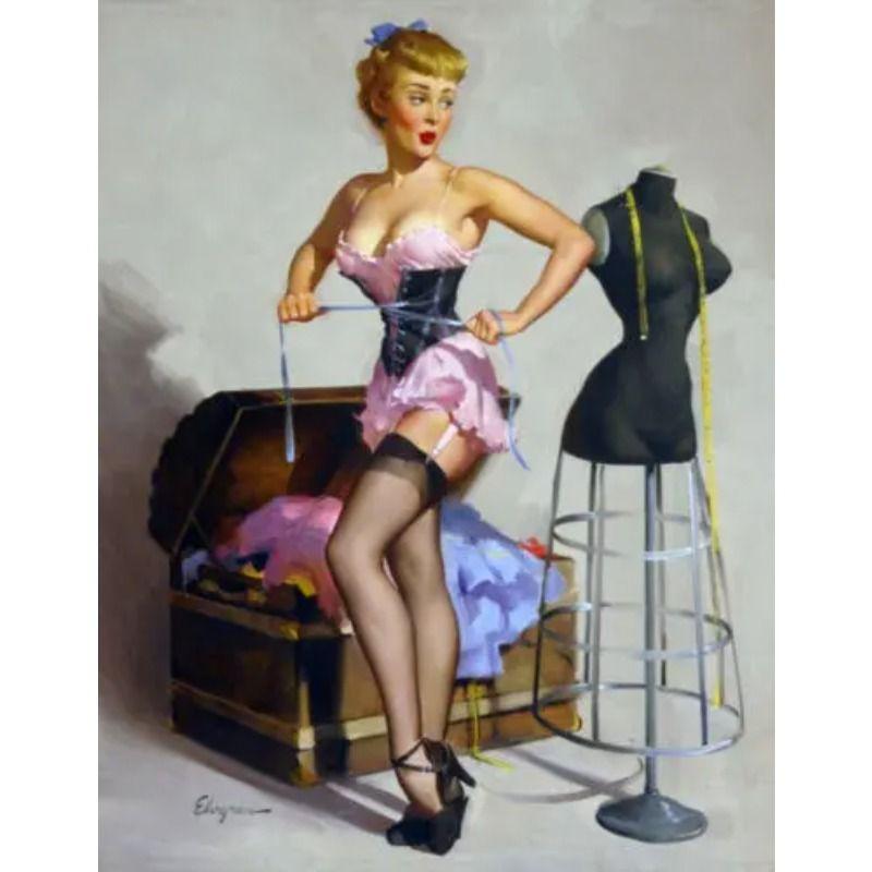 Vintage Pinup Girl Retro Poster Metal Tin Sign