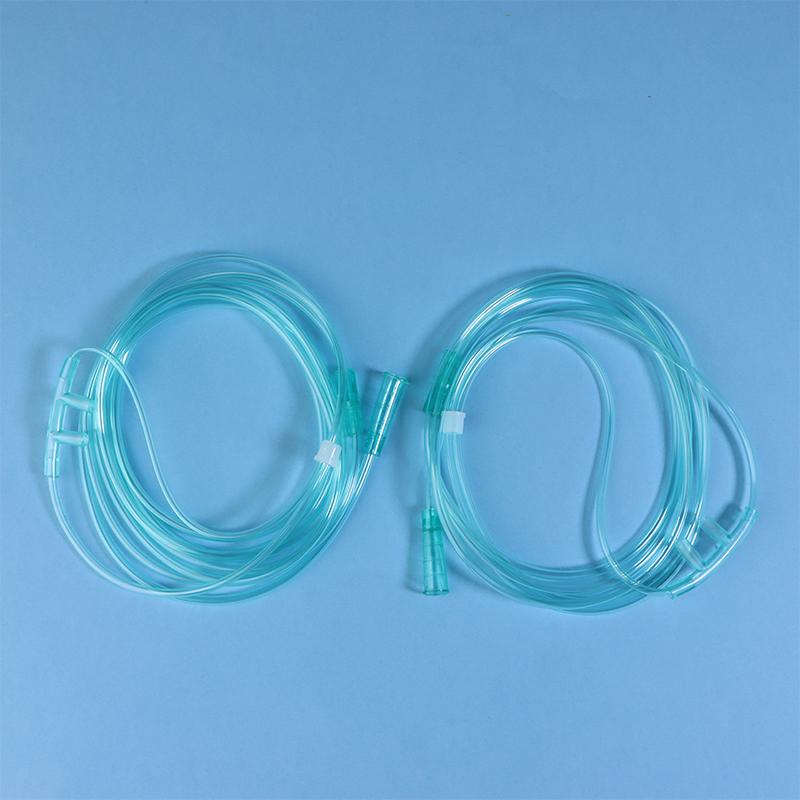 5Pcs 1.5M/2M Disposable Oxygen Cannulas Nasal Cannula Soft Nasal Oxygen Tubing O2 Cannula For Adults Medical Pipe Home Tube