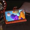 Magnetické kožené pouzdro na peněženku Samsung Galaxy A21S A51 A71 A01 A11 A31 A41 A81 A91 M11 M31 A21 S A217 A515 A715 Fundas Soft Silikonový Flip Cover Capa