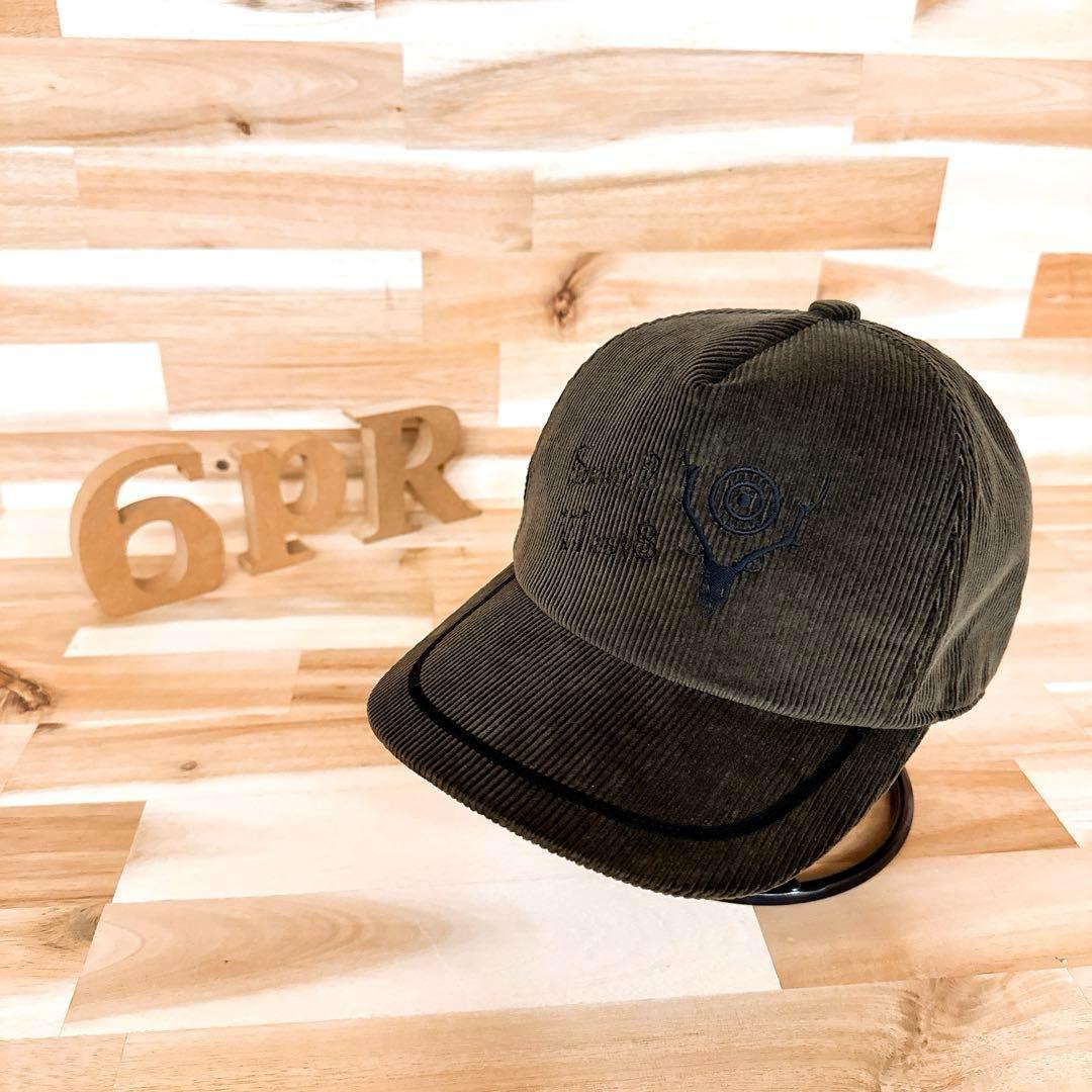 

[USED] Discontinued South2West8 Corduroy Fishing Cap, Khaki