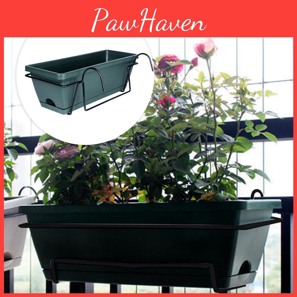 Balcony Planter Flower Railing Flowerpot Plant Potrail Window Box Basket For