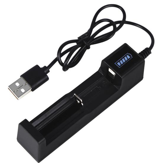 Battery USB Charger Wear Resistant Multifunctional LED Smart Rechargeable Adapter