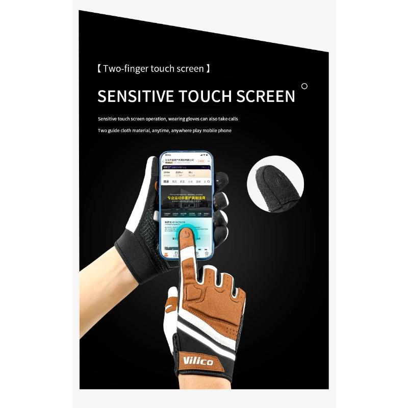 Professional Outdoor Cycling Wear-Resistant Microfiber Anti Slip Protection Multi Scene Universal Cycling Gloves