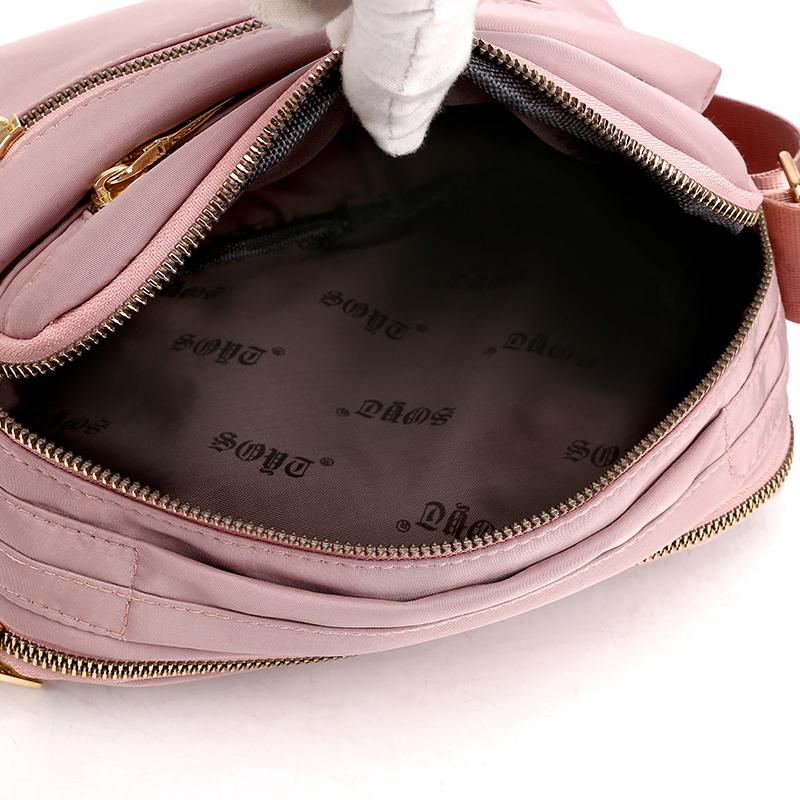 1 piece of women's crossbody bag, zipper style commuting shoulder bag, solid color handbag - the best choice for sending to mom