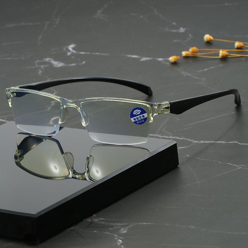 New Autofocus Anti-Blue Light Reading Glasses Near Far Anti Blue Ray Automatic Zoom Eyeglasses Pc Ultralight Hyperopia Glasses
