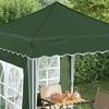 Pop up Party Tent 195 x 195 x 245 cm Green Oxford Fabric